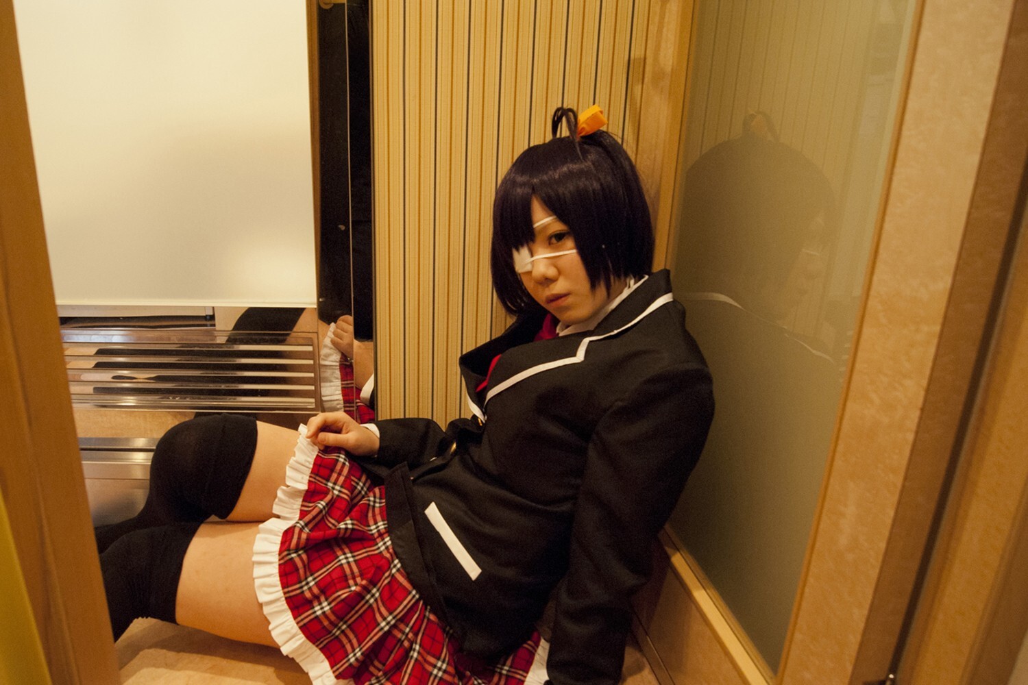 [Cosplay]来自Chuunibyou Demo Koi Ga Shitai的热Rikka Takanashi